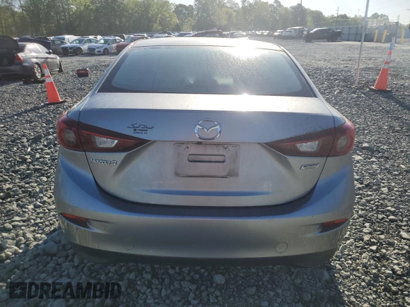 2016 Mazda 3 i Sport with VIN JM1BM1U77G1339126, listed as a Copart auction lot 53522675 with 49,421 mi miles and Salvage Title. Bid and sale history available at DreamBid. Image 6.