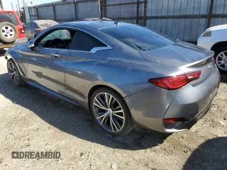 2019 Infiniti Q60 3.0t LUXE with VIN JN1EV7EK8KM230880, listed as a Copart auction lot 47499475 with 38,782 mi miles and Salvage Title. Bid and sale history available at carsss.com. Image 2.