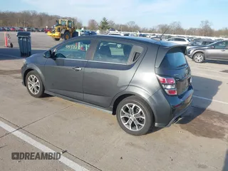 2017 Chevrolet Sonic LT with VIN 1G1JD6SH7H4159111, listed as a IAAI auction lot 41958231 with 125,758 mi miles and . Bid and sale history available at DreamBid. Image 3.