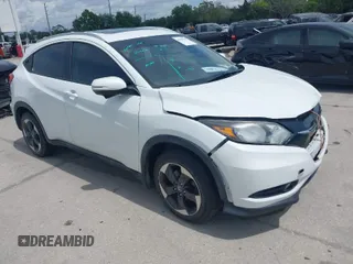 2018 Honda HR-V EX-L Navi with VIN 3CZRU6H78JM704178, listed as a IAAI auction lot 41903547 with 80,804 mi miles. Bid and sale history available at carsss.com. Image 1.