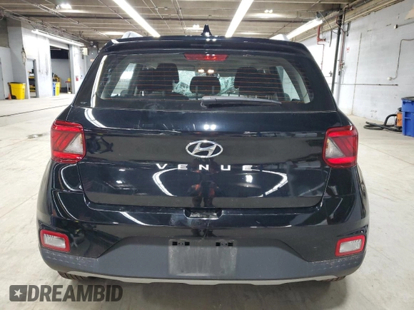 2022 Hyundai Venue SEL with VIN KMHRC8A30NU167055, listed as a Copart auction lot 53284515 with 23,403 mi miles and Salvage title. Bid and sale history available at DreamBid. Image 6.