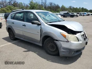 2005 Pontiac Vibe with VIN 5Y2SL63835Z467789, listed as a Copart auction lot 60890035 with 220,518 mi miles and Salvage title. Bid and sale history available at DreamBid. Image 4.