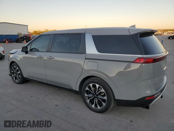 2022 Kia Carnival EX with VIN KNDNC5H34N6094901, listed as a Copart auction lot 80724774 with 40,291 mi miles and Salvage Title. Bid and sale history available at carsss.com. Image 2.
