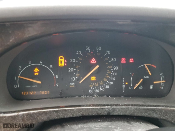 2003 Saab 9-5 Linear Sport with VIN YS3EB59E333036322, listed as a Copart auction lot 83191604 with 133,722 mi miles and Salvage Title. Bid and sale history available at carsss.com. Image 9.