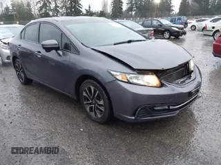 2014 Honda Civic Sedan EX with VIN 2HGFB2F82EH532528, listed as a IAAI auction lot 41129996 with 80,840 mi miles. Bid and sale history available at carsss.com. Image 1.