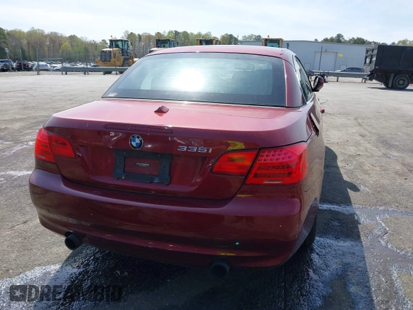 2011 BMW 3 Series 335i with VIN WBADX7C50BE742916, listed as a IAAI auction lot 41918648 with 82,801 mi miles and . Bid and sale history available at carsss.com. Image 16.