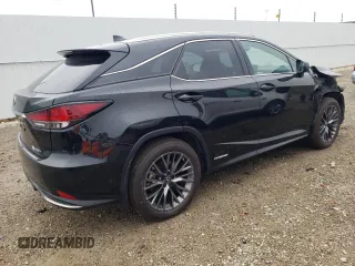 2021 Lexus RX with VIN 2T2YGMDA4MC065143, listed as a Copart auction lot 62223283 with 27,636 mi miles. Bid and sale history available at carsss.com. Image 3.