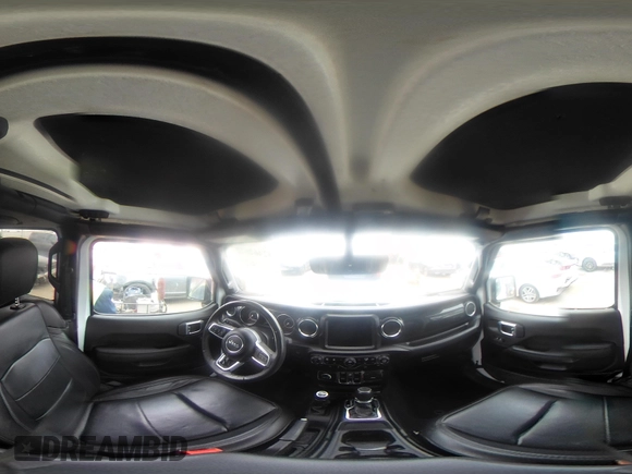 2023 Jeep Wrangler Sahara with VIN 1C4HJXEG5PW581632, listed as a IAAI auction lot 42462622 with 24,550 mi miles and . Bid and sale history available at DreamBid. Image 18.