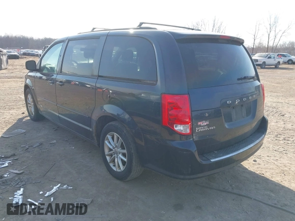 2013 Dodge Grand Caravan SXT with VIN 2C4RDGCG4DR602893, listed as a IAAI auction lot 41747242 with 206,213 mi miles and . Bid and sale history available at DreamBid. Image 3.