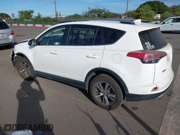 2018 Toyota RAV4 XLE with VIN JTMWFREV8JJ212450, listed as a IAAI auction lot 41425194 with 93,566 mi miles. Bid and sale history available at carsss.com. Image 3.