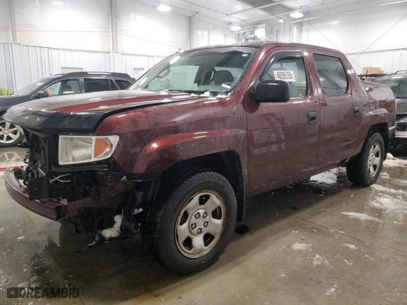 2012 Honda Ridgeline RT with VIN 5FPYK1F26CB459428, listed as a Copart auction lot 46095765 with 184,982 mi miles and Clean Title. Bid and sale history available at carsss.com. Image 1.