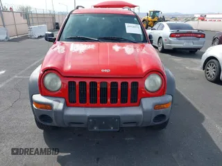 2004 Jeep Liberty Sport with VIN 1J4GK48K84W205147, listed as a IAAI auction lot 41928572 with 159,546 mi miles and . Bid and sale history available at DreamBid. Image 6.
