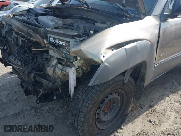 2003 Toyota 4Runner SR5 with VIN JTEZT14R830003936, listed as a IAAI auction lot 41493483 with 343,547 mi miles. Bid and sale history available at carsss.com. Image 6.