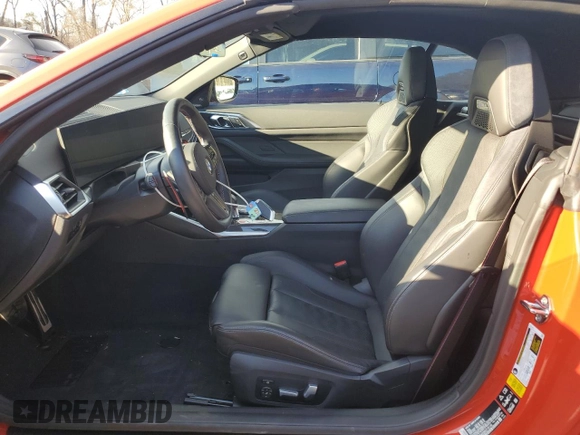 2024 BMW M4 Competition xDrive with VIN WBS33BA03RCP76190, listed as a Copart auction lot 45919225 with 6,920 mi miles and Salvage title. Bid and sale history available at DreamBid. Image 7.