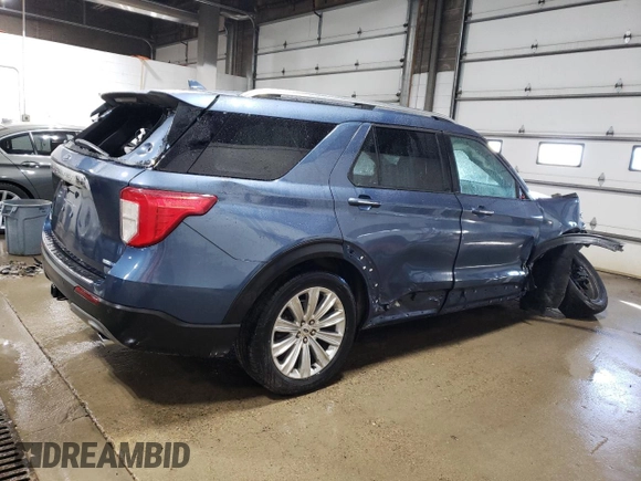 2020 Ford Explorer Limited with VIN 1FMSK8FH9LGB63915, listed as a Copart auction lot 49059425 with 48,409 mi miles and Salvage Title. Bid and sale history available at carsss.com. Image 3.