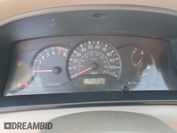 2007 Toyota Corolla CE with VIN 1NXBR32E97Z861491, listed as a Copart auction lot 61940895 with 102,481 mi miles and Salvage title. Bid and sale history available at DreamBid. Image 9.