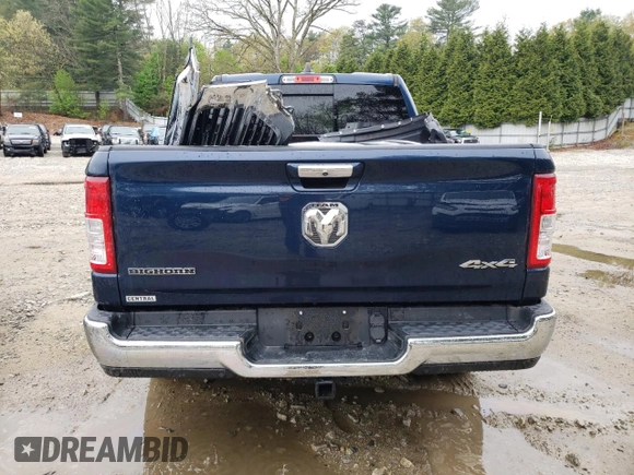 2020 Ram 1500 Big Horn with VIN 1C6RRFFG3LN345431, listed as a Copart auction lot 43179955 with 30,028 mi miles and Salvage title. Bid and sale history available at DreamBid. Image 6.