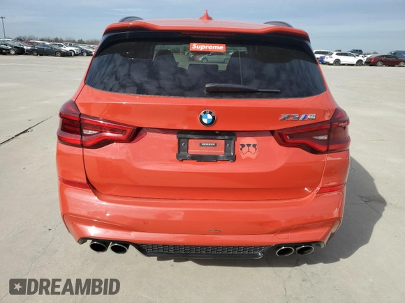 2020 BMW X3 M z VIN 5YMTS0C0XL9B95974, wystawiony jako Copart lot #86833304 z przebiegiem 67 230 mil mil oraz Szkoda całkowita • Salvage title. Historia ofert i sprzedaży dostępna na DreamBid. Obrazek 6.