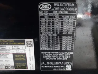 2023 Land Rover Range Rover Sport SE with VIN SAL1P9EU8PA138009, listed as a IAAI auction lot 42127803 with 34,699 mi miles and . Bid and sale history available at DreamBid. Image 9.