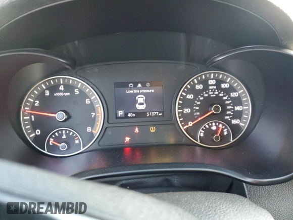 2020 Kia Optima LX z VIN 5XXGT4L31LG289091, wystawiony jako Copart lot #76662994 z przebiegiem 51 377 mil mil oraz Szkoda całkowita • Salvage title. Historia ofert i sprzedaży dostępna na DreamBid. Obrazek 9.