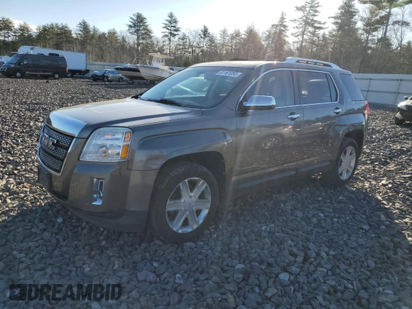 2011 GMC Terrain SLT-2 with VIN 2CTFLXE5XB6371227, listed as a Copart auction lot 81161053 with 161,610 mi miles and Salvage Title. Bid and sale history available at carsss.com. Image 1.