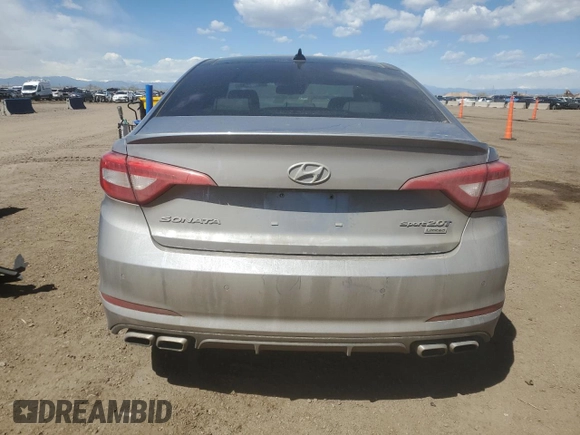 2015 Hyundai Sonata Limited z VIN 5NPE34AB5FH163789, wystawiony jako Copart lot #53722105 z przebiegiem 89 558 mil mil oraz Szkoda całkowita • Salvage title. Historia ofert i sprzedaży dostępna na DreamBid. Obrazek 6.