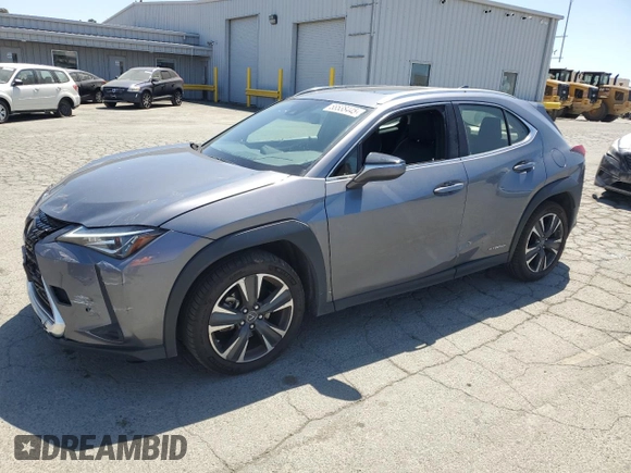 2019 Lexus UX 250h с VIN JTHU9JBHXK2017345, выставлен на аукционе Copart как лот 58538445 с пробегом 43 390 миль миль и Списание • Salvage title. История ставок и продаж доступна на DreamBid. Изображение 1.