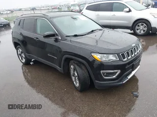 2018 Jeep Compass Limited z VIN 3C4NJDCBXJT180275, wystawiony jako IAAI lot #42345518 z przebiegiem 66 434 mil mil oraz . Historia ofert i sprzedaży dostępna na DreamBid. Obrazek 1.