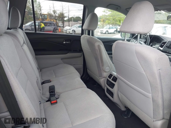2016 Honda Pilot LX with VIN 5FNYF6H16GB095208, listed as a IAAI auction lot 40512118 with 150,280 mi miles. Bid and sale history available at carsss.com. Image 8.
