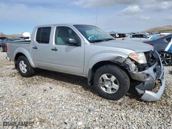 2005 Nissan Frontier 4WD SE with VIN 1N6AD07W95C455998, listed as a Copart auction lot 51514145 with 135,000 mi miles and Salvage Title. Bid and sale history available at carsss.com. Image 4.