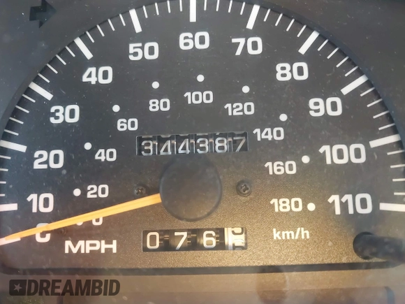1998 Toyota 4Runner SR5 z VIN JT3GN86R3W0066964, wystawiony jako IAAI lot #41534253 z przebiegiem 344 387 mil mil oraz . Historia ofert i sprzedaży dostępna na DreamBid. Obrazek 7.