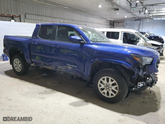 2024 Toyota Tacoma 4WD SR5 with VIN 3TMLB5JN1RM040340, listed as a Copart auction lot 87356874 with 2,826 mi miles and Salvage Title. Bid and sale history available at carsss.com. Image 4.