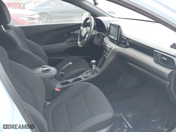 2020 Hyundai Veloster N with VIN KMHT36AH6LU004705, listed as a IAAI auction lot 42014151 with 155,813 mi miles. Bid and sale history available at carsss.com. Image 5.