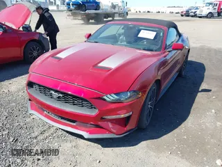 2022 Ford Mustang EcoBoost with VIN 1FATP8UH6N5105570, listed as a IAAI auction lot 41768451 with 21,036 mi miles. Bid and sale history available at carsss.com. Image 17.