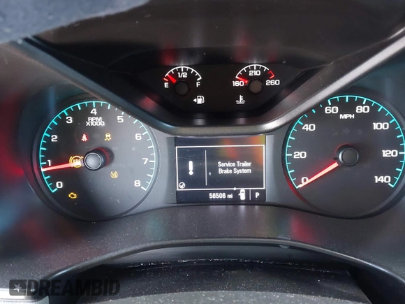 2022 Chevrolet Colorado 4WD Work Truck with VIN 1GCGTBEN2N1148111, listed as a IAAI auction lot 42327481 with 56,506 mi miles and . Bid and sale history available at DreamBid. Image 7.