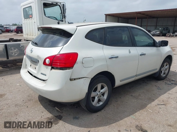 2012 Nissan Rogue S with VIN JN8AS5MTXCW289670, listed as a IAAI auction lot 41973063 with 182,715 mi miles. Bid and sale history available at carsss.com. Image 4.