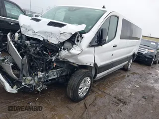 2024 Ford Transit Passenger XL with VIN 1FBAX2YG9RKA12439, listed as a IAAI auction lot 41673862 with Not Provided miles and . Bid and sale history available at DreamBid. Image 2.