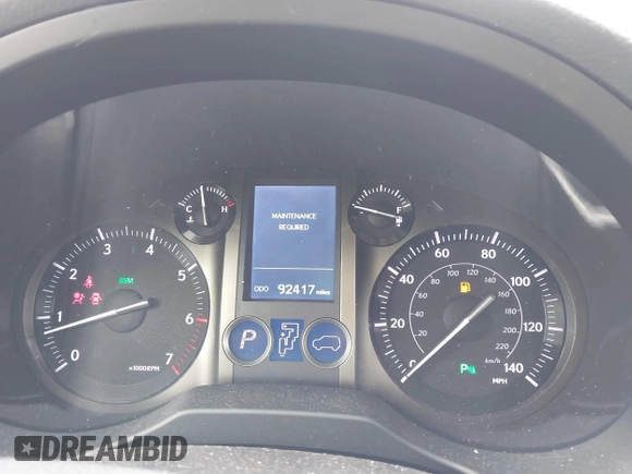 2017 Lexus GX 460 with VIN JTJBM7FX2H5180703, listed as a IAAI auction lot 42076509 with 92,417 mi miles and . Bid and sale history available at DreamBid. Image 7.