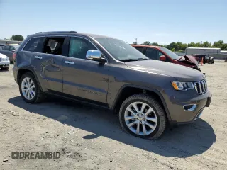 2017 Jeep Grand Cherokee Limited with VIN 1C4RJEBG5HC732162, listed as a Copart auction lot 60524005 with 82,058 mi miles and Salvage title. Bid and sale history available at DreamBid. Image 4.