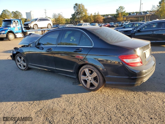 2011 Mercedes-Benz C-Class C 300 Sport with VIN WDDGF5EB0BF649615, listed as a Copart auction lot 81455114 with 164,060 mi miles and Salvage Title. Bid and sale history available at carsss.com. Image 2.