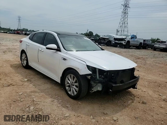 2016 Kia Optima EX with VIN 5XXGU4L36GG097679, listed as a Copart auction lot 60231295 with 110,599 mi miles and Salvage title. Bid and sale history available at DreamBid. Image 13.