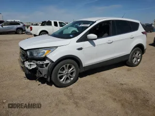 2017 Ford Escape SE with VIN 1FMCU0GD0HUC77693, listed as a Copart auction lot 52730455 with 90,220 mi miles and Salvage Title. Bid and sale history available at carsss.com. Image 1.