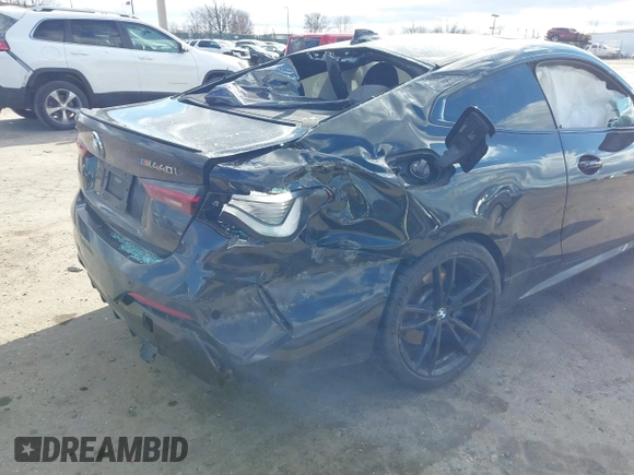 2021 BMW 4 Series M440i xDrive with VIN WBA13AR01MCG19764, listed as a IAAI auction lot 41486485 with Not Provided miles and . Bid and sale history available at DreamBid. Image 6.
