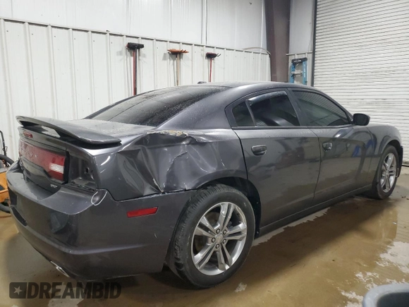 2014 Dodge Charger SXT with VIN 2C3CDXJG1EH115008, listed as a Copart auction lot 48655975 with 92,458 mi miles and Salvage Title. Bid and sale history available at carsss.com. Image 3.