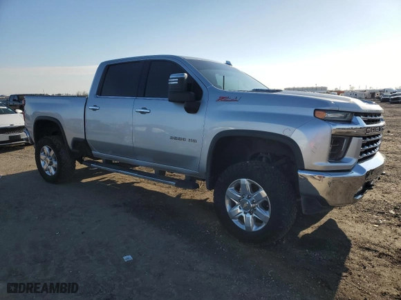 2022 Chevrolet Silverado 2500HD LTZ with VIN 1GC4YPEY6NF132704, listed as a Copart auction lot 45898205 with 139,637 mi miles and Salvage Title. Bid and sale history available at carsss.com. Image 4.