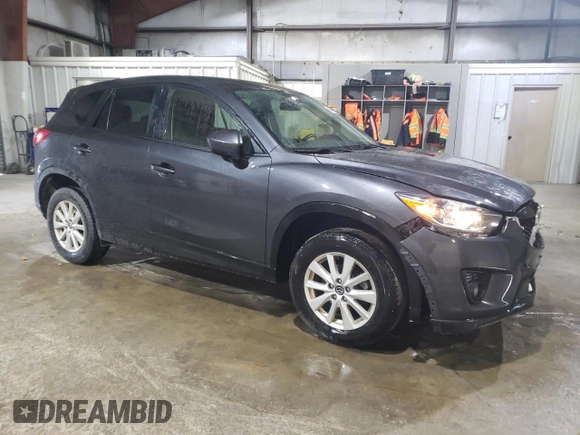 2014 Mazda CX-5 Touring with VIN JM3KE4CY8E0335573, listed as a Copart auction lot 46471085 with 80,041 mi miles and Salvage Title. Bid and sale history available at carsss.com. Image 4.