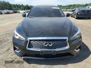 2021 Infiniti Q50 Luxe z VIN JN1EV7BP6MM706949, wystawiony jako Copart lot #60077404 z przebiegiem 63 817 mil mil oraz Szkoda całkowita • Salvage title. Historia ofert i sprzedaży dostępna na DreamBid. Obrazek 5.