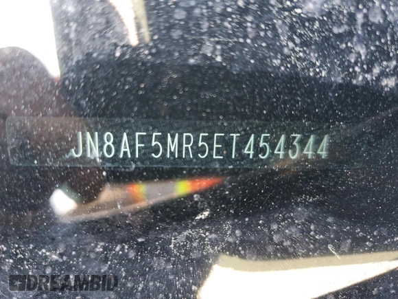 2014 Nissan Juke SV with VIN JN8AF5MR5ET454344, listed as a Copart auction lot 49900585 with 130,207 mi miles and Salvage Title. Bid and sale history available at carsss.com. Image 13.