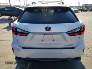 2017 Lexus RX 450h with VIN 2T2BGMCA5HC011623, listed as a Copart auction lot 56429395 with 55,282 mi miles and Salvage title. Bid and sale history available at DreamBid. Image 6.
