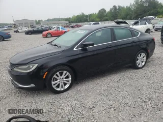 2016 Chrysler 200 Limited with VIN 1C3CCCAB4GN104868, listed as a Copart auction lot 54258665 with 107,223 mi miles and Clean Title. Bid and sale history available at carsss.com. Image 1.